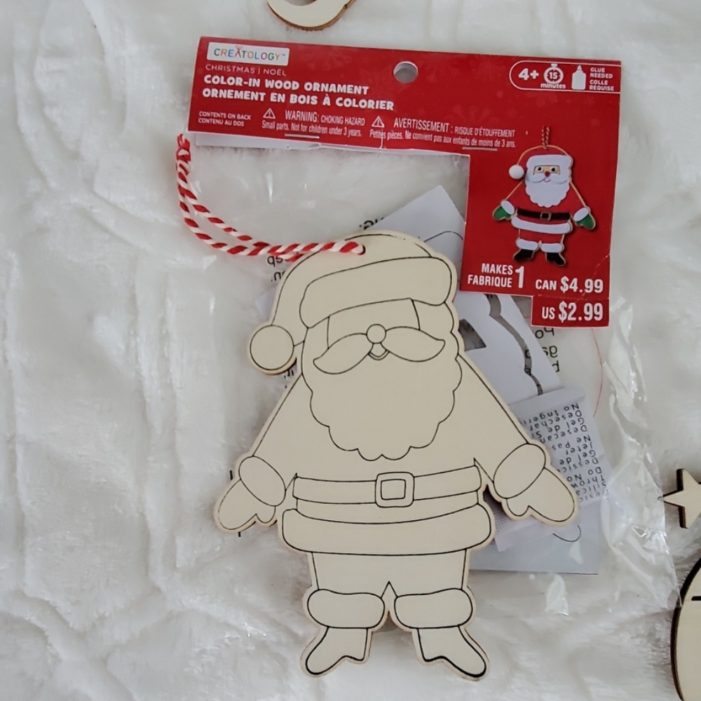 DIY WOOD ORNAMENTS - Picture 2 of 2